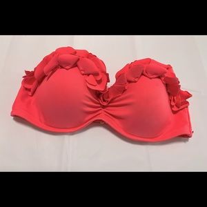Victoria’s Secret 34B Hot Pink Padded Push-up Bikini Top